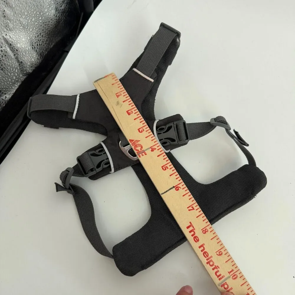 Ruffwear Front Range Chest Plate Dog Harness Size XS Gray Adjustable Nylon